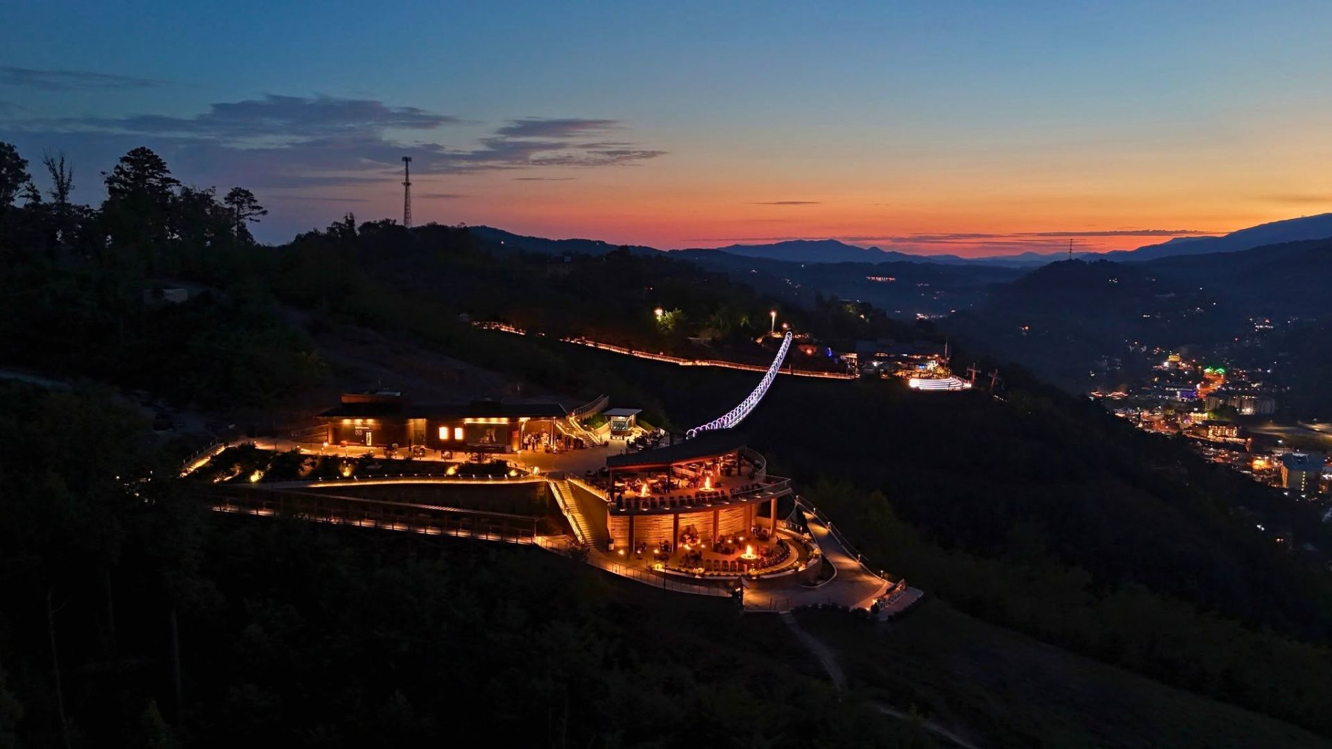 Gatlinburg SkyPark After Dark Gatlinburg SkyPark After Dark