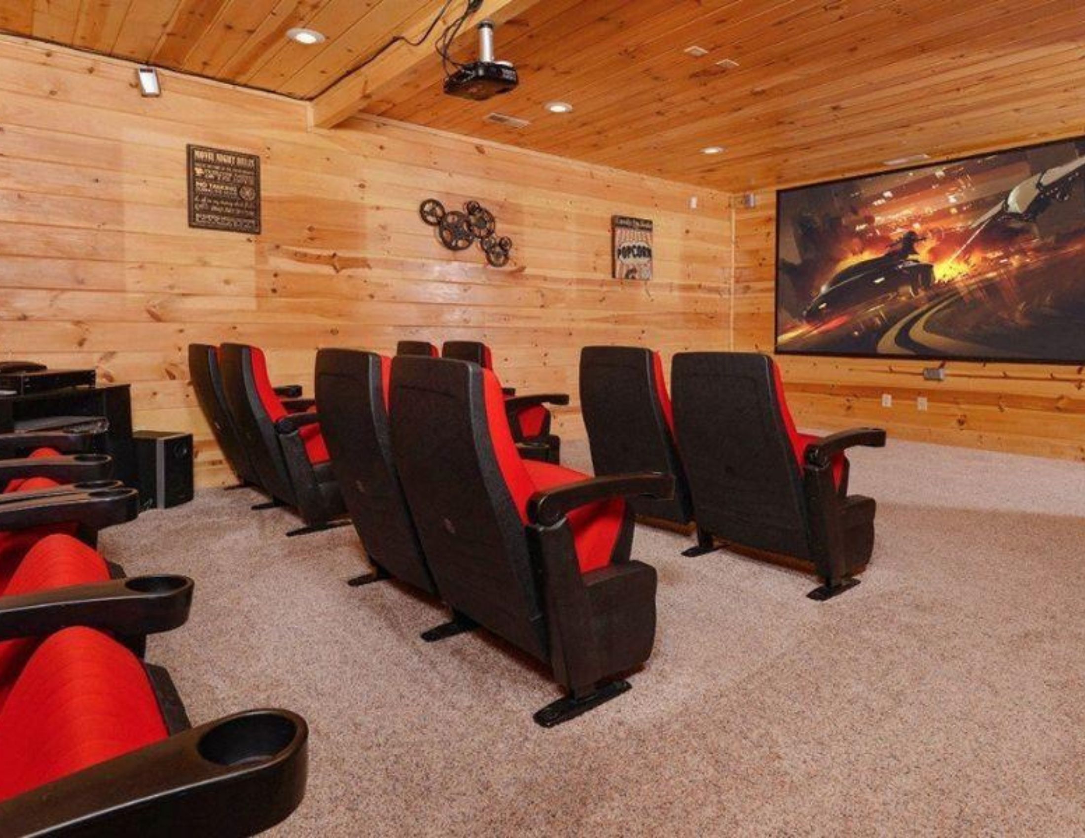 Pigeon Forge Cabins with a Movie Theater Pigeon Forge Cabins with a Movie Theater