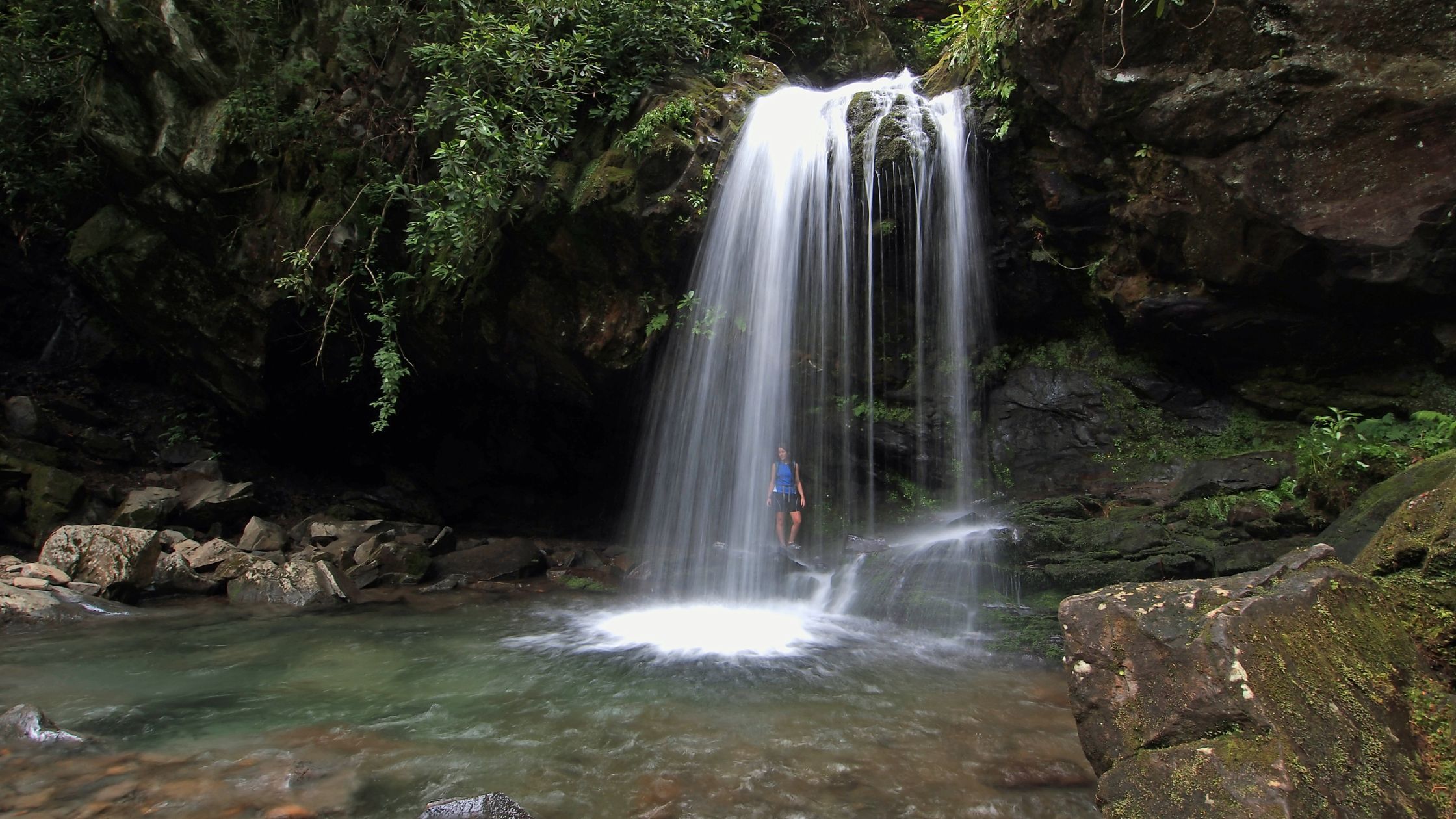 Grotto Falls Grotto Falls