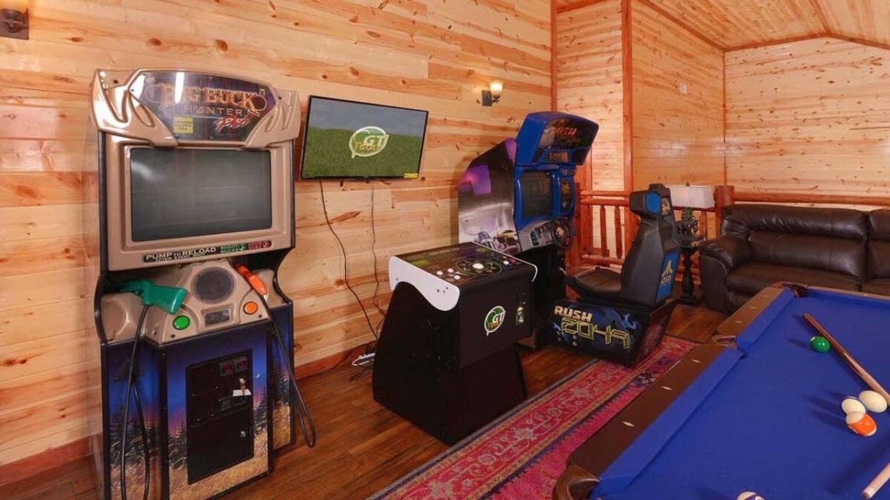 Why Families Love Staying in Our Cabin Rentals with an Arcade Game