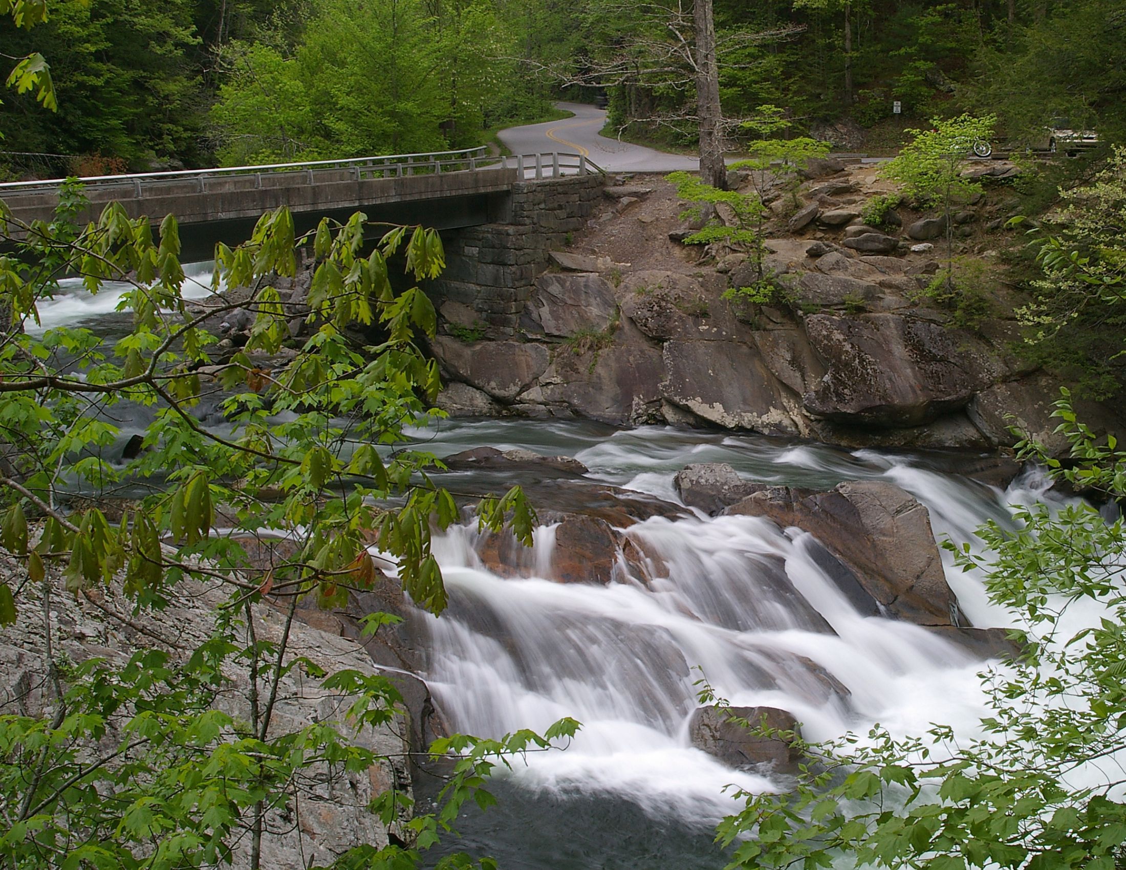 The Sinks: A Must-See Waterfall in the Great Smoky Mountains National Park The Sinks: A Must-See Waterfall in the Great Smoky Mountains National Park