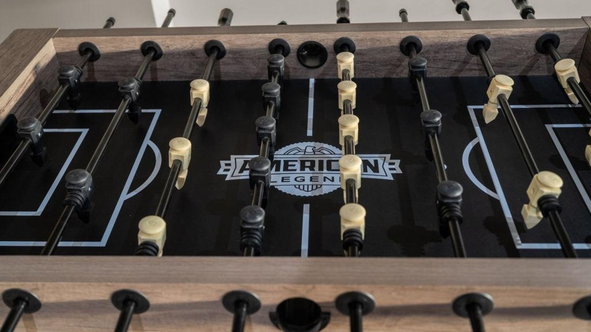 Cabins with a Foosball Table