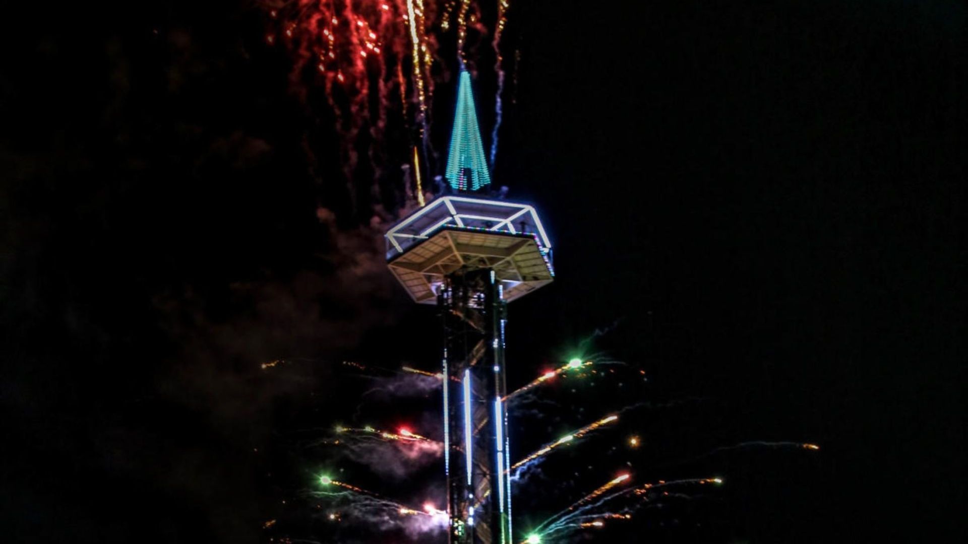 New Years Eve Fireworks Show and Ball Drop New Years Eve Fireworks Show and Ball Drop
