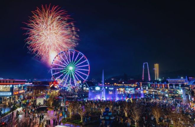 Celebrate New Year's at The Island in Pigeon Forge