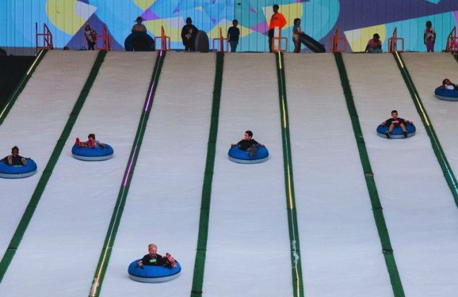 Snow Tubing in Pigeon Forge and Gatlinburg