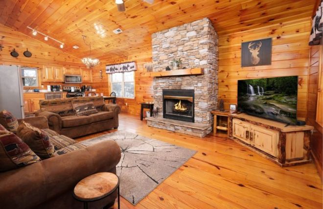 4 Cabins That Make Rainy Smoky Mountain Days Cozy and Fun