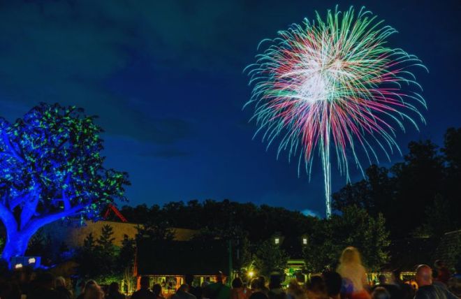 Fireworks at Dollywood - The Best Viewing Spots in the Park