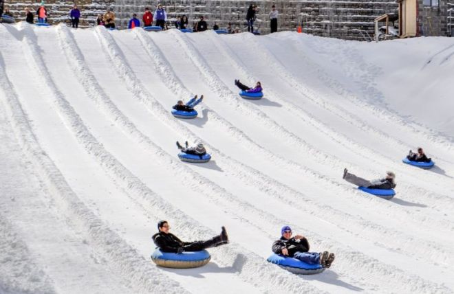 Snow Tubing at Ober Mountain in Gatlinburg