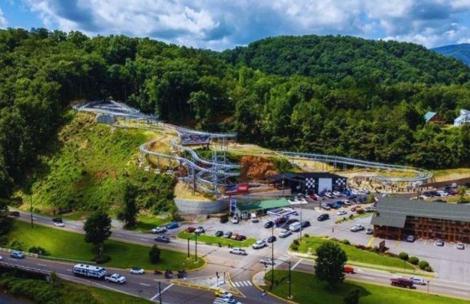 Image for Thing To Do Pigeon Forge Racing Coaster