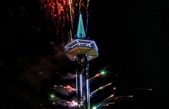 Image for Thing To Do New Year's Eve Fireworks Show and Ball Drop